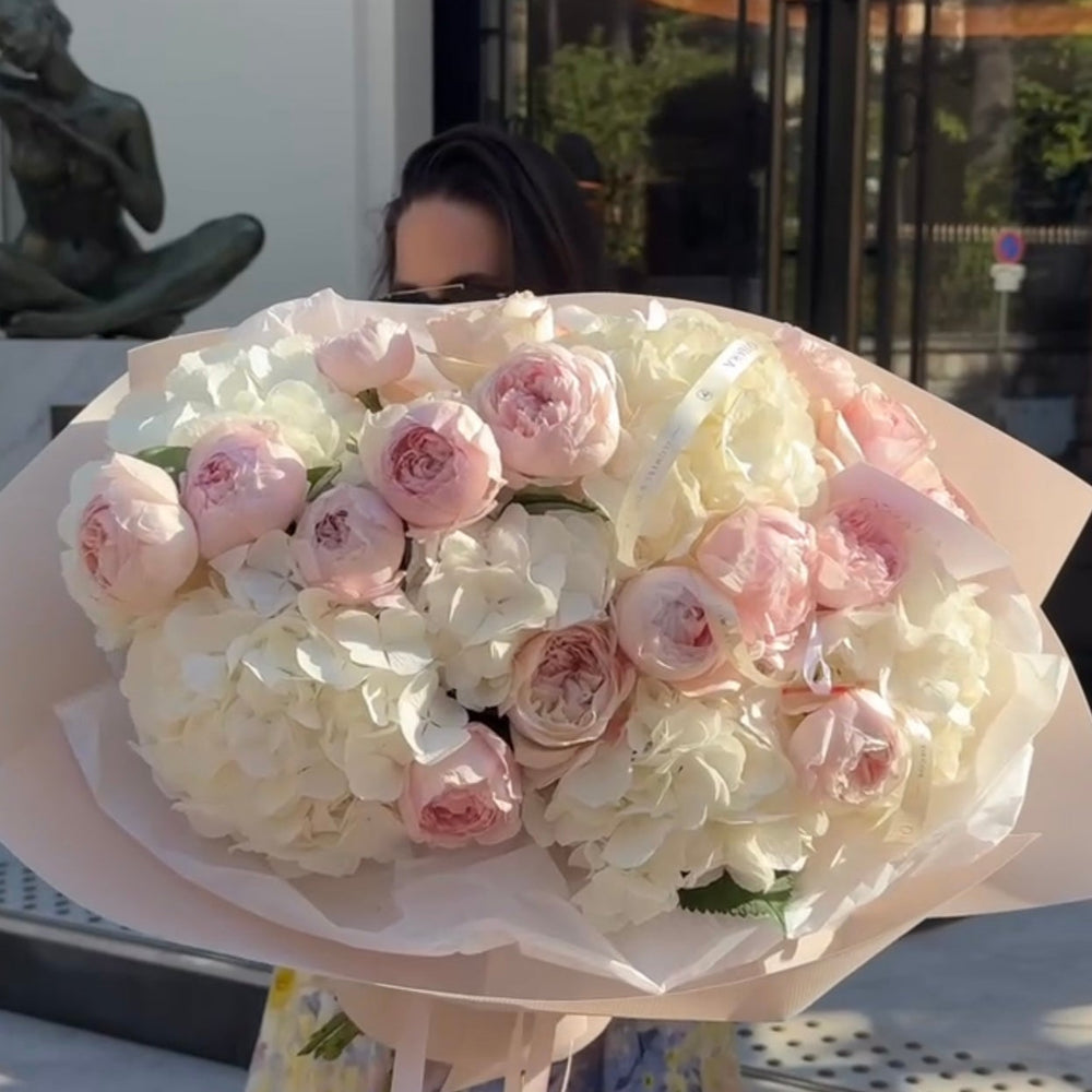 White Pink Love S Bouquet