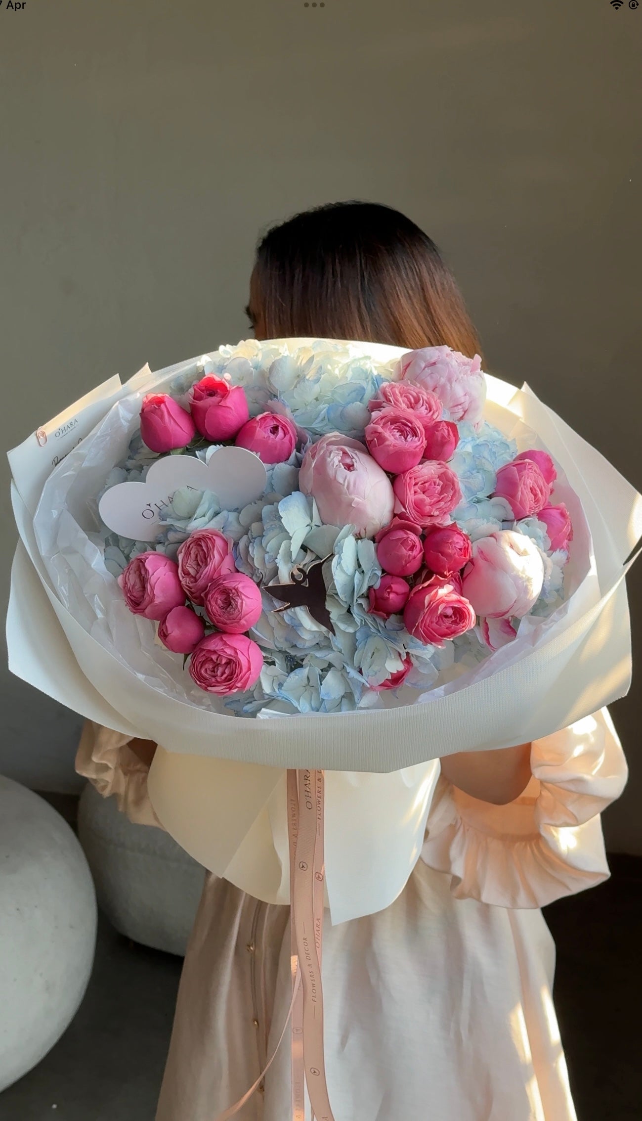 Pink and blue symphony