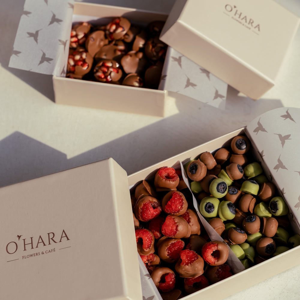 Medium Gift Box – Chocolate Covered Berries Mix