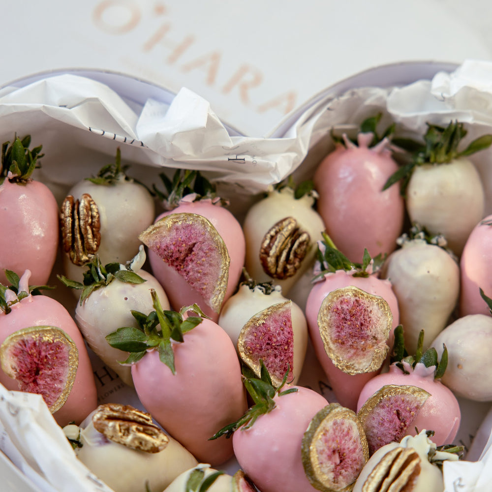 Large Heart Strawberry Box