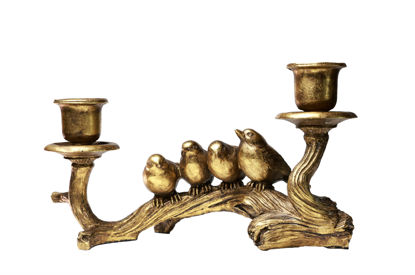 Gold Candlestick Decor