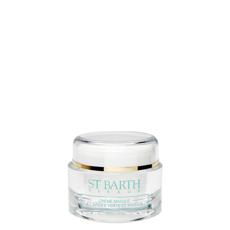 Cream Mask With Green Clay And Pineapple 50 ml
